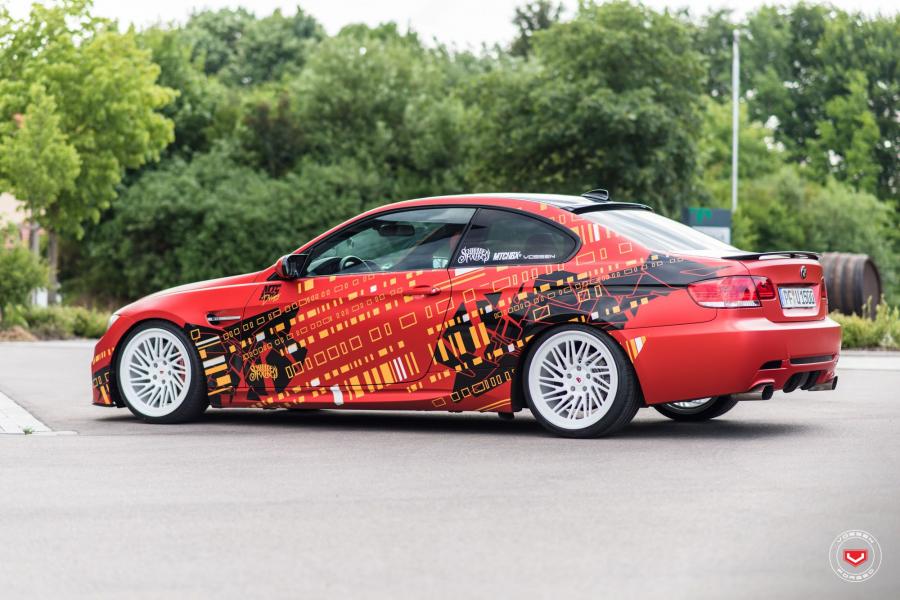  BMW M3 Coupe on Vossen Wheels (LC-105T) 2017 года  (фото 6 из 21)